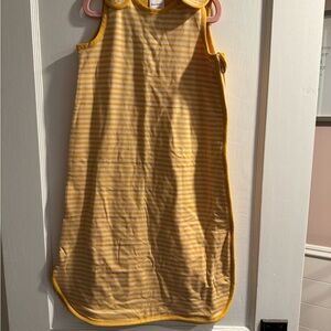 NWOT - Hanna Andersson Yellow Striped Sleep Sack